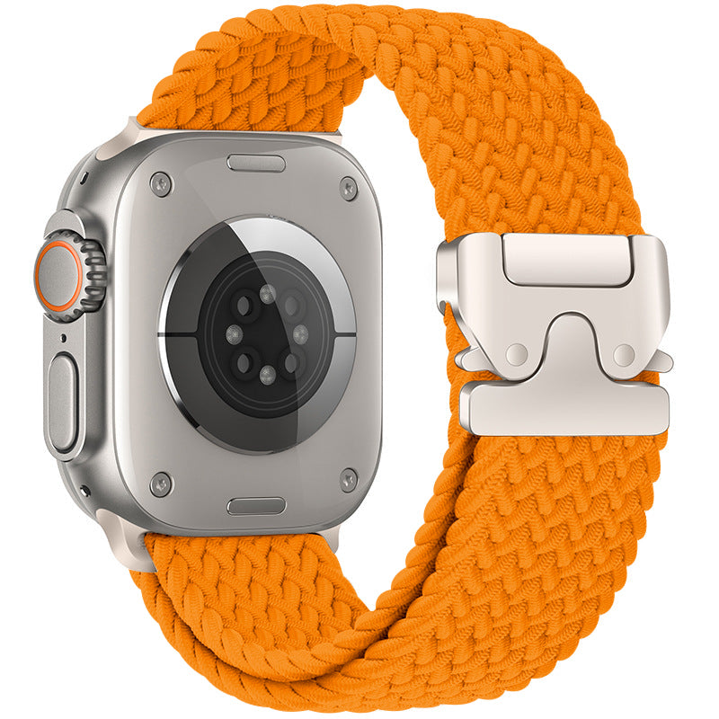Braided Nylon Strap for Contemporary Smartwatch Designs