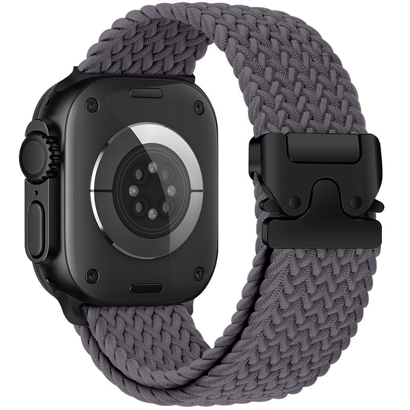 Braided Nylon Strap for Contemporary Smartwatch Designs