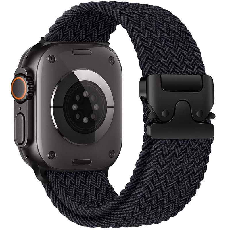 Braided Nylon Strap for Contemporary Smartwatch Designs