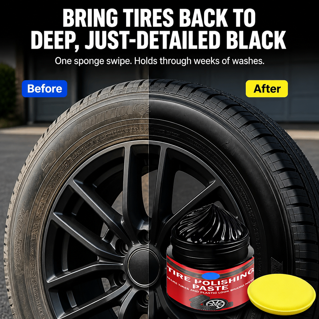 ObsediaBlack™ — Bring Faded Tires Back to Deep, Just-Detailed Black in Minutes
