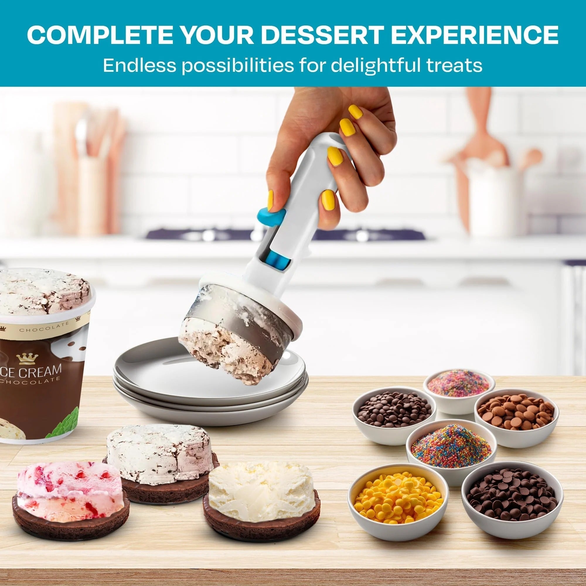 Perfectly Portion Ice Cream Sandwiches for Mess-Free Enjoyment
