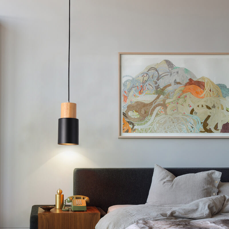 Contemporary Metal Hanging Light Fixture