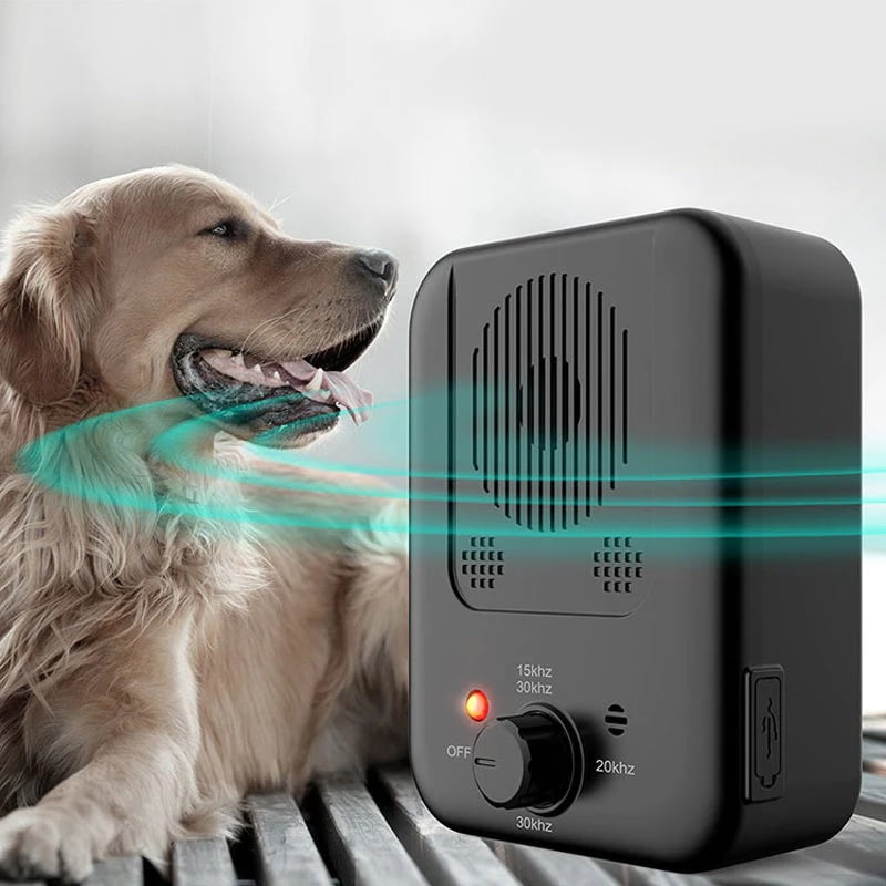 Ultrasonic Bark Control Device for Home and Garden – SilentGuard