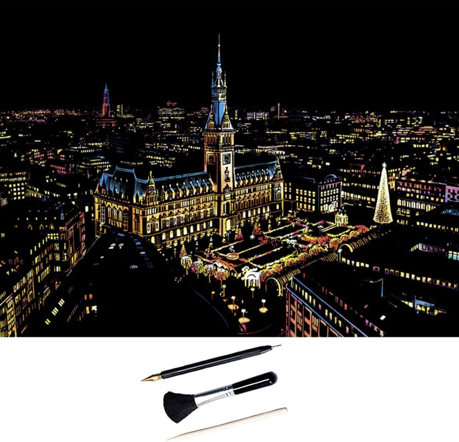 VividScratch™ — Ignite Imagination and Unleash Stunning, Screen-Free Masterpieces