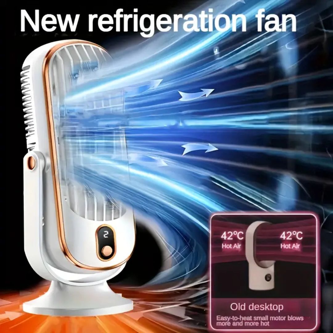 Rechargeable Battery Desk Fan – Quiet USB Operation