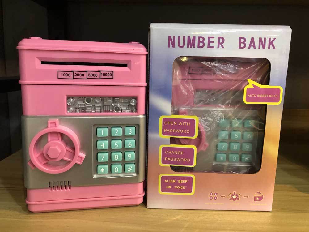 Mini Piggy Bank - Safeguards Pocket Money and Turns Saving into Fun Adventure for Kids