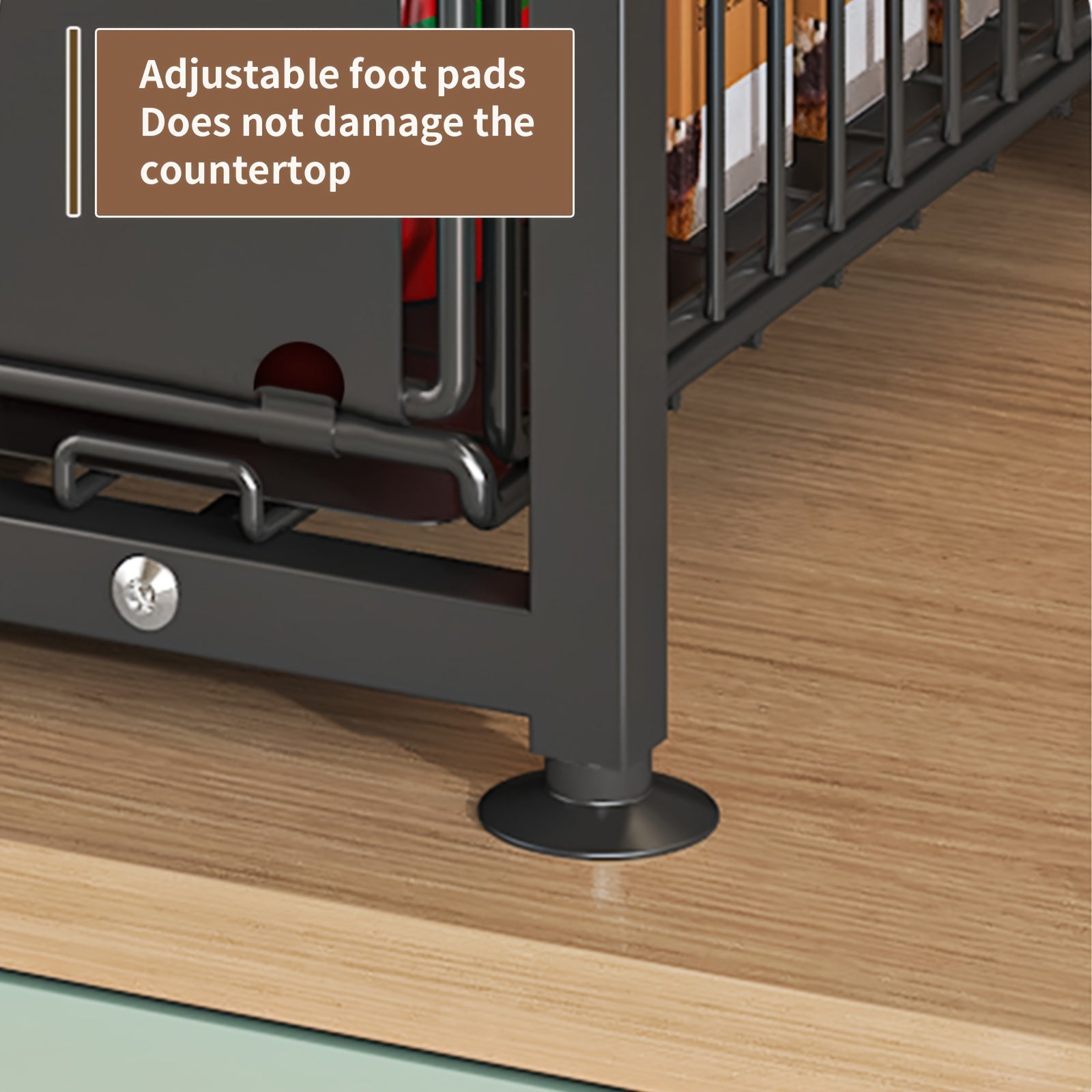 Expandable Kitchen Shelf with 2 Tiers