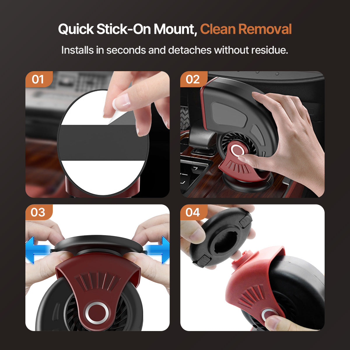 Dual-Mode Car Heater and Defroster – 12V Vehicle Heating System