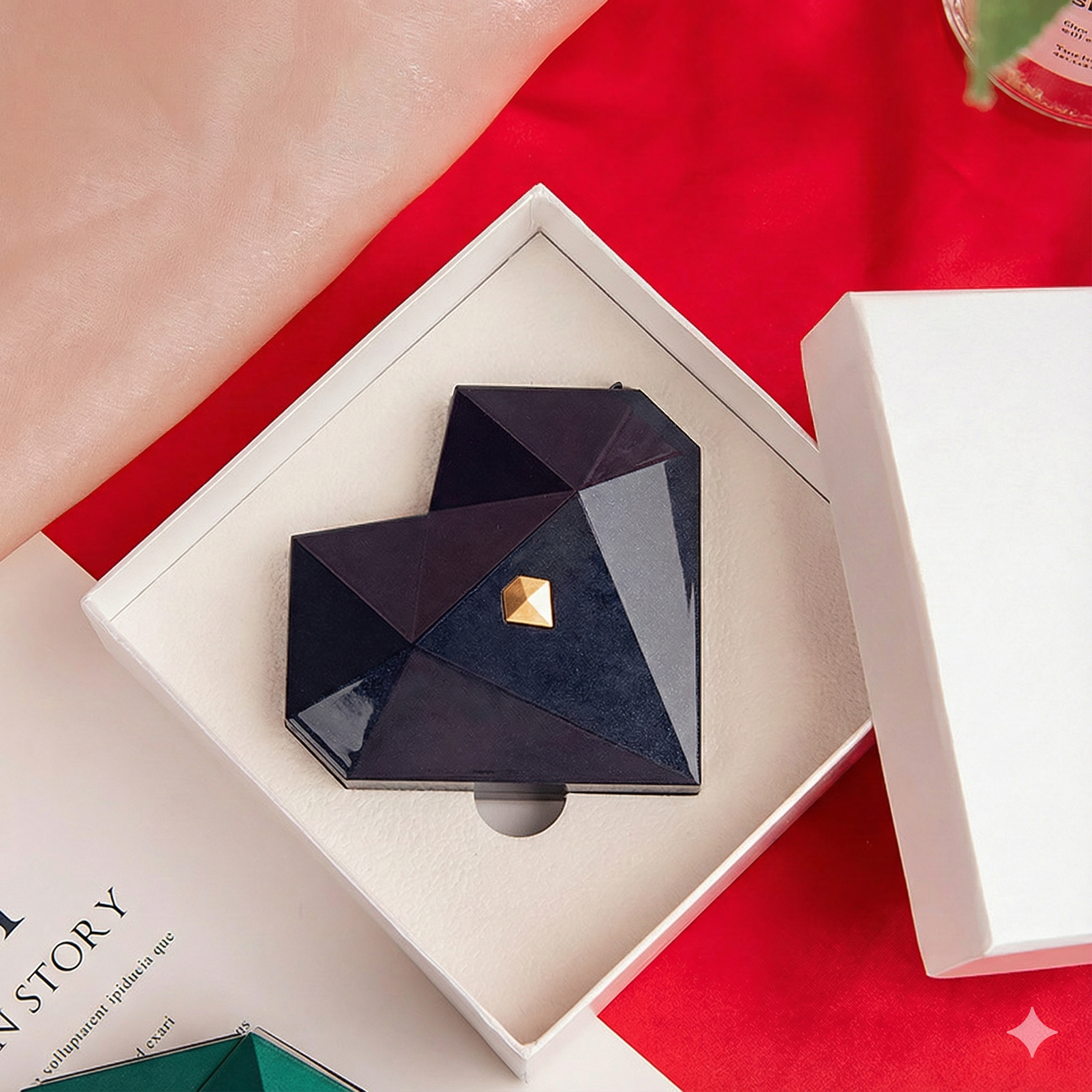 Luxury Jewelry Box with Heart Design – Surprise Element