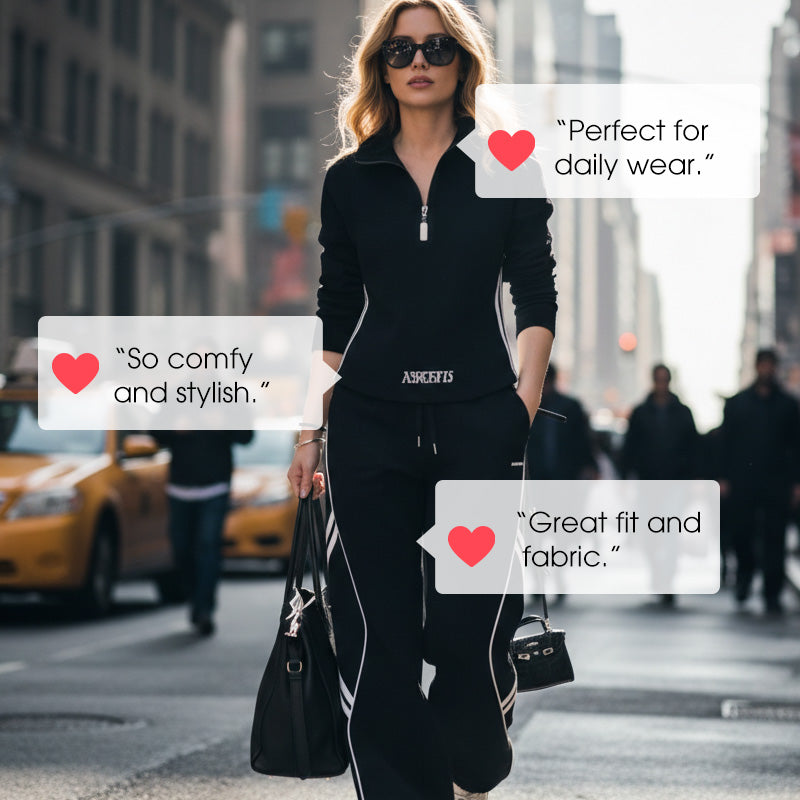 KairoWave™ Two-Piece Athleisure Set — Effortless Comfort Meets Head-Turning Style All Day Long