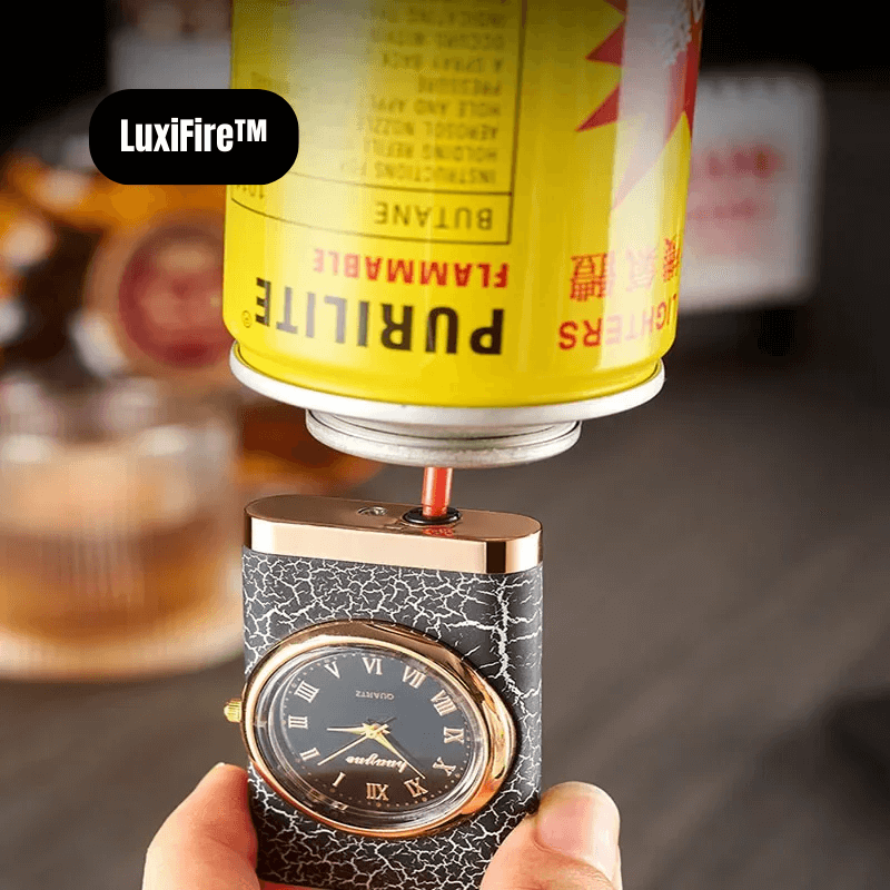 PyraLux™ Croc Flame — Ignite Your Legacy with Time and Power in Hand