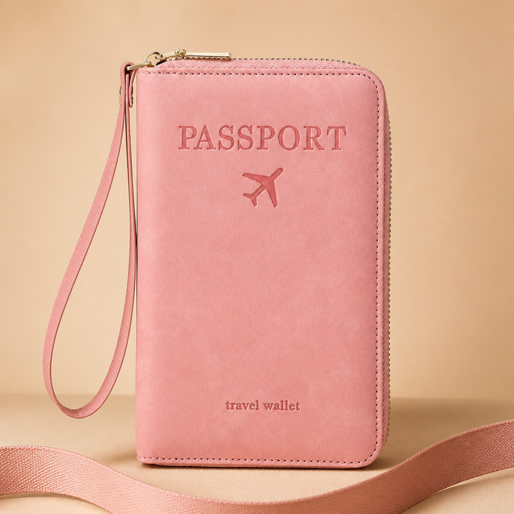 SentriGuard™ RFID Wallet Pass Holder — Instantly Lock Down Your Identity and Travel Stress-Free