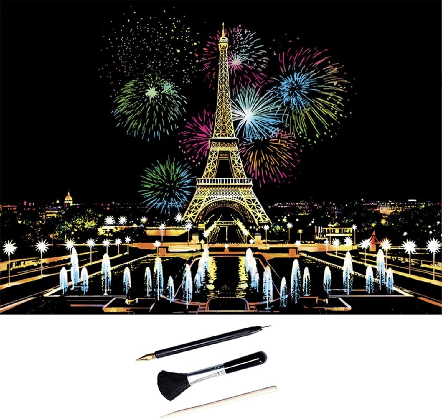 VividScratch™ — Ignite Imagination and Unleash Stunning, Screen-Free Masterpieces