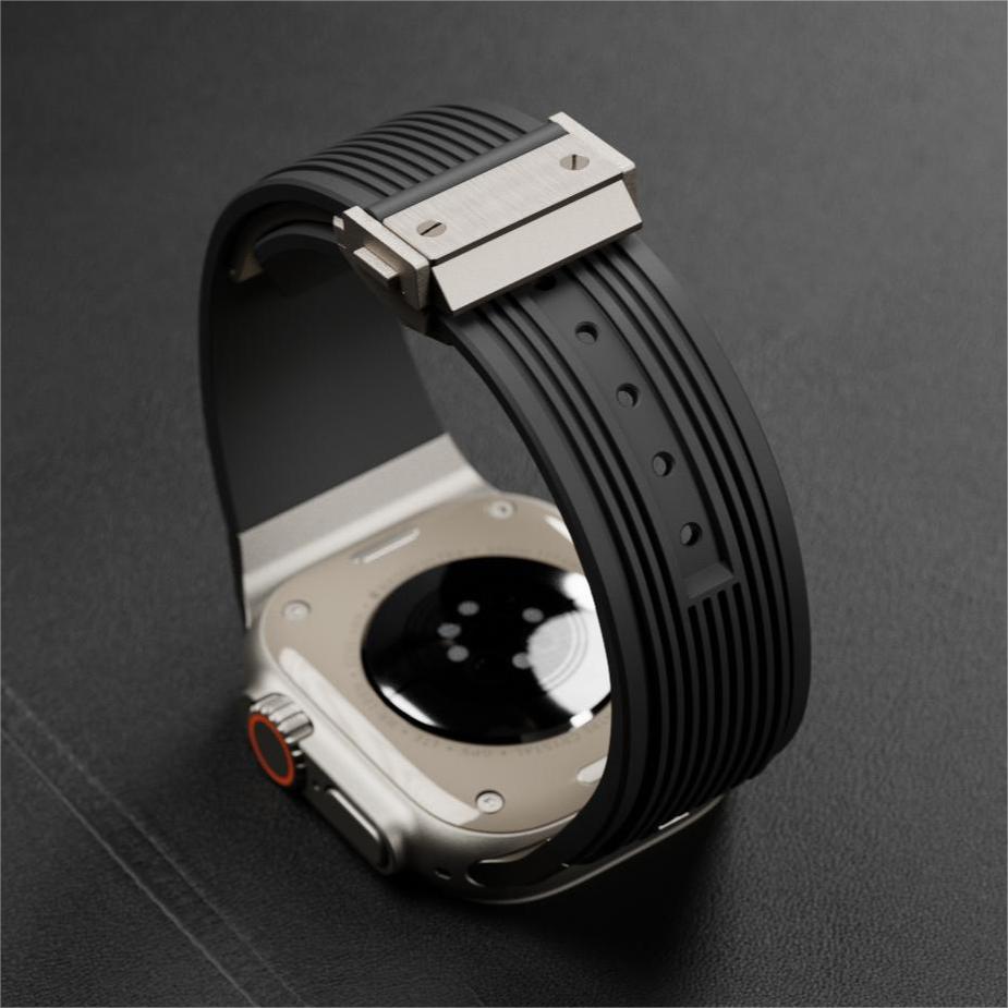 Silicone Strap for Apple Watch – Sleek and Streamlined Design
