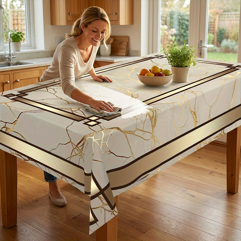 Marble Table Cover – Flawless Protection for Carefree Moments