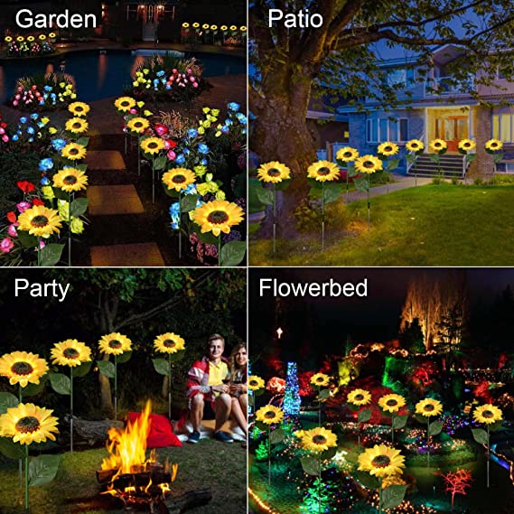 RamaraSun™ Solar Sunflowers — Illuminate Your Nights with Effortless, Enchanting Garden Magic