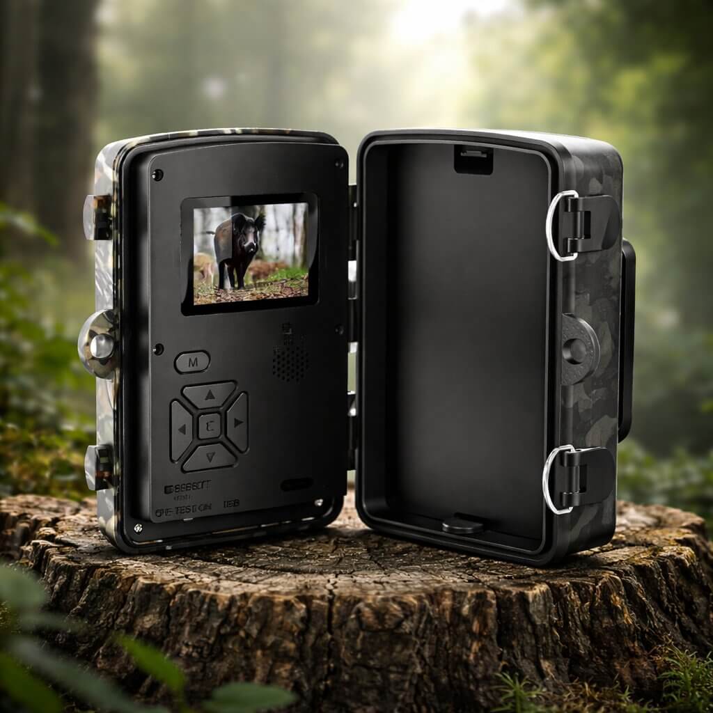 Wildlife Monitoring Camera with Night Vision | Motion Sensor | Weather Resistant | Forest Protector