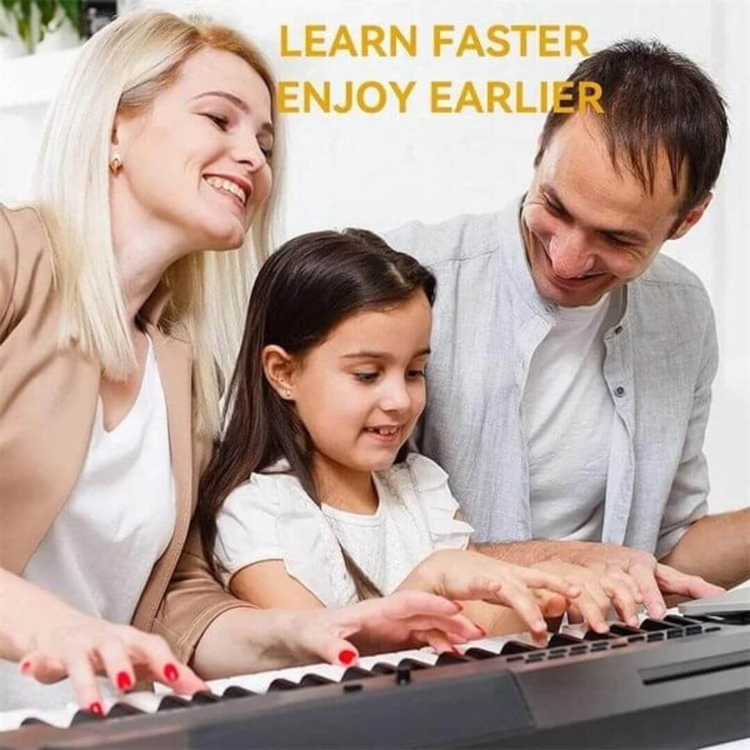 HarmonyKeys™ — Effortless Piano Mastery That Makes Every Note Spark Joy