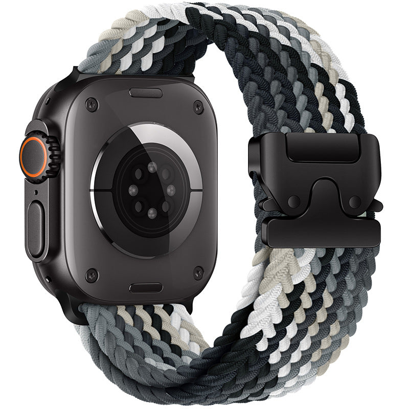 Braided Nylon Strap for Contemporary Smartwatch Designs