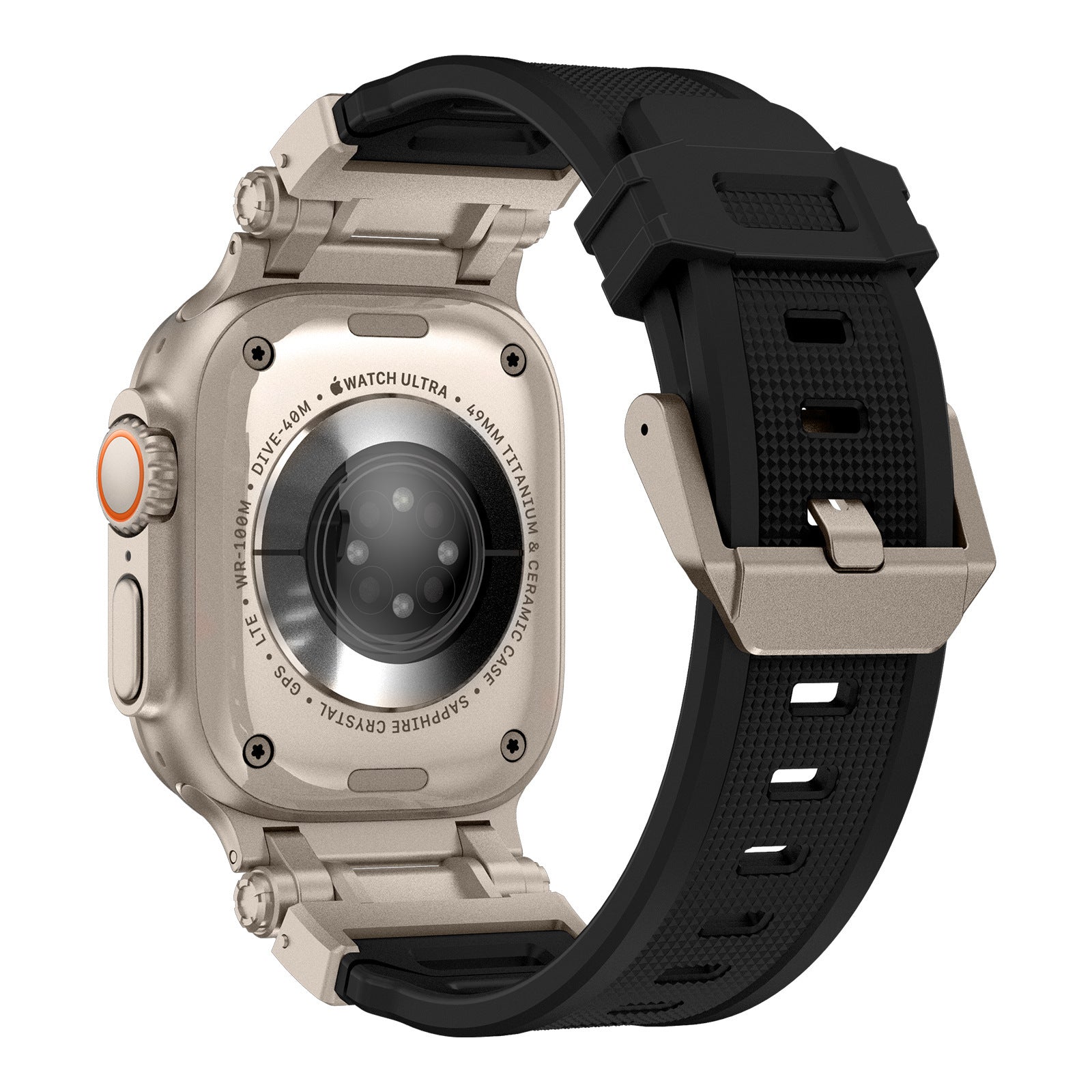 Silicone Strap for Apple Watch - Adventure Style