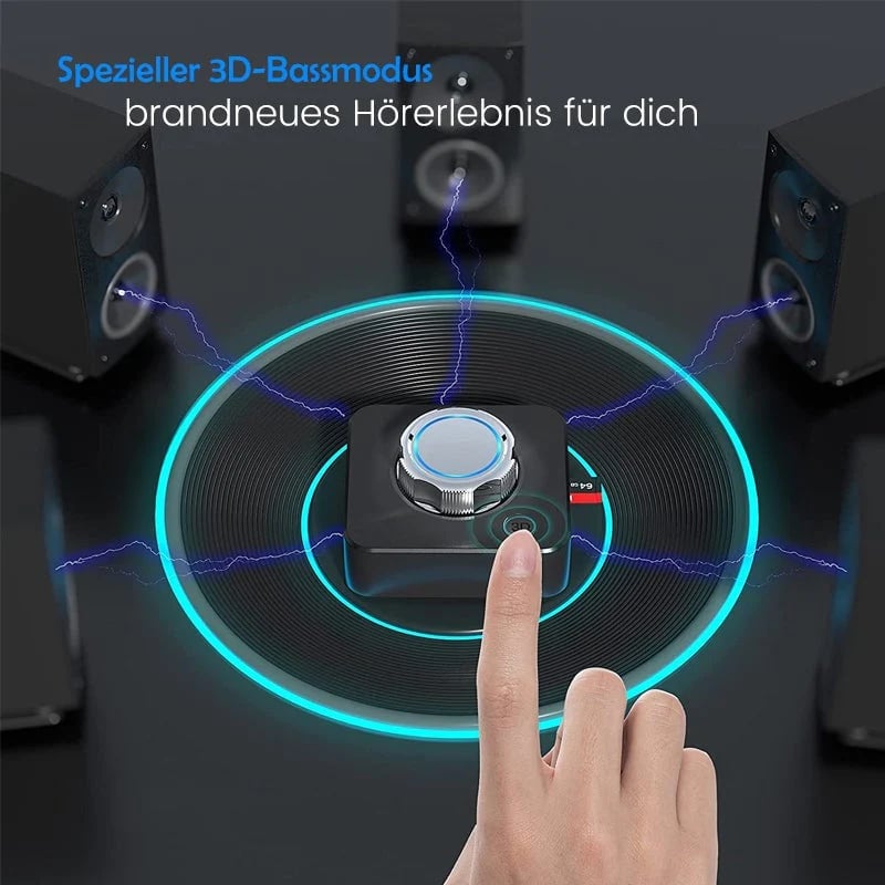 Wireless Sound Experience with Deep Bass and Musical Freedom