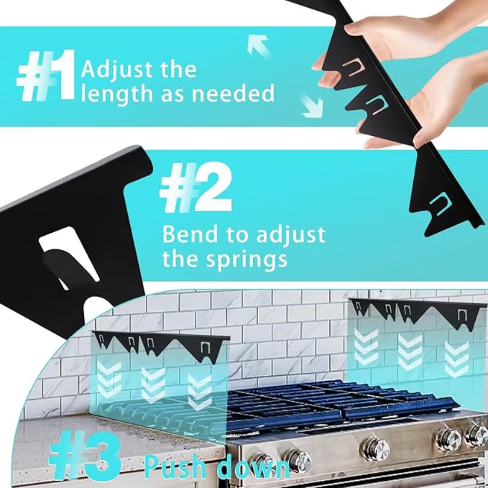 GlideSeal™ — Say Goodbye to Kitchen Mess and Hello to Effortless Clean