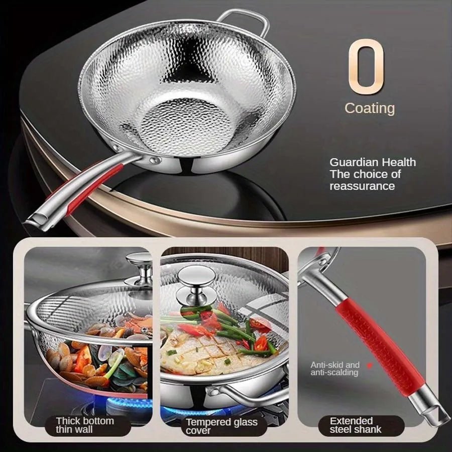 Titanium Wok – Cook Effortlessly Without Sticking