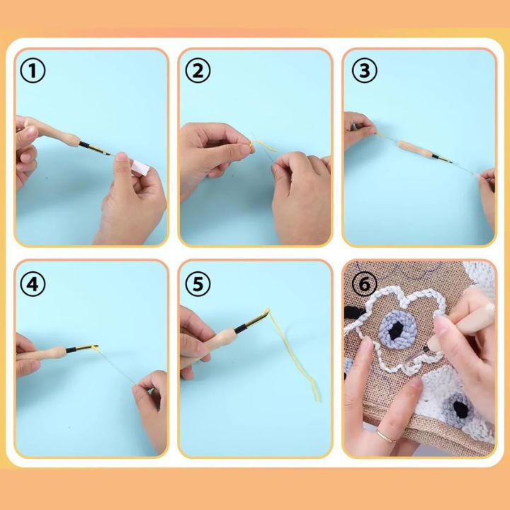 ThreadCrafters™ Embroidery & Punch Needle Set — Stitch with Effortless Precision and Unleash Your Creative Genius