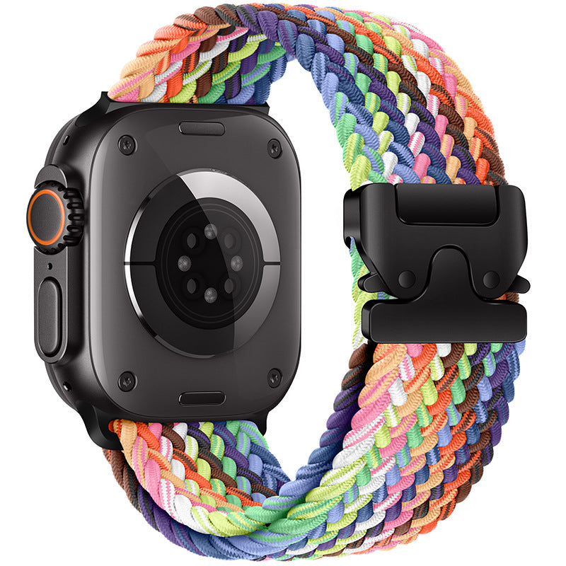 Braided Nylon Strap for Contemporary Smartwatch Designs