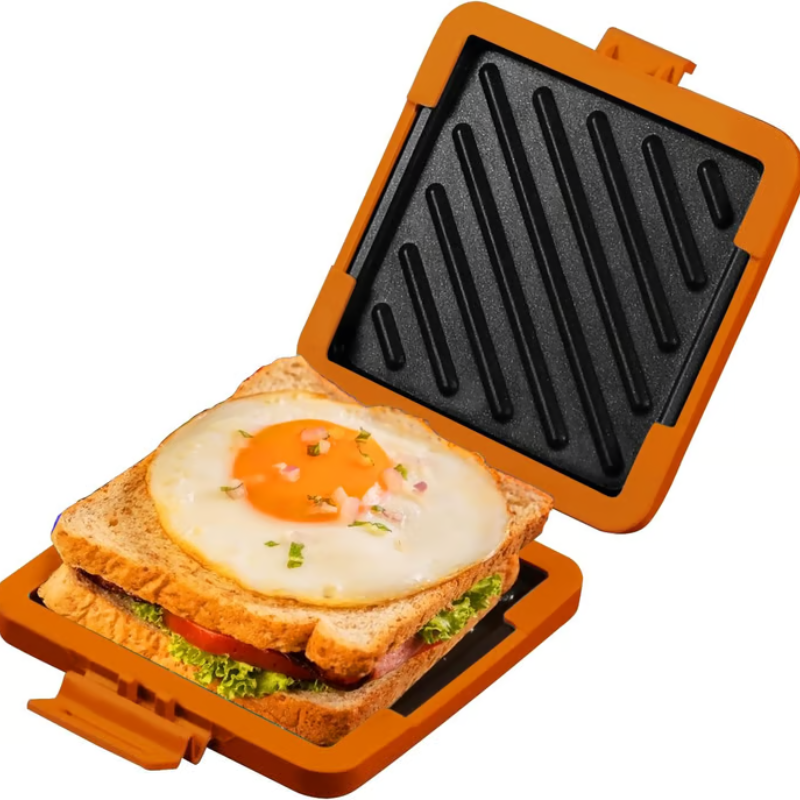 Crunchy Microwave Grill Accessory for Irresistible Snacks in Minutes