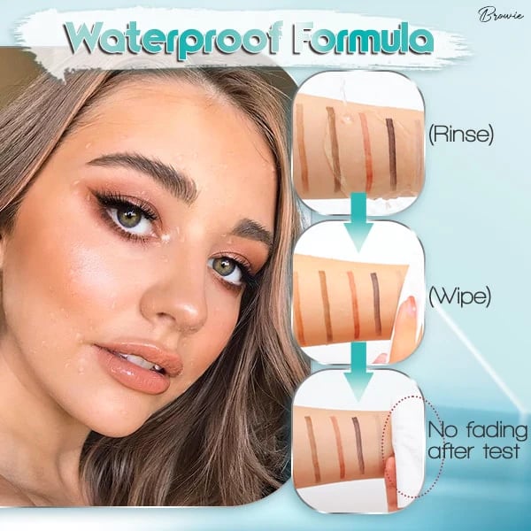 3D Waterproof Eyebrow Pencil Microblading 4 Fork Tip Tattoo Pencil