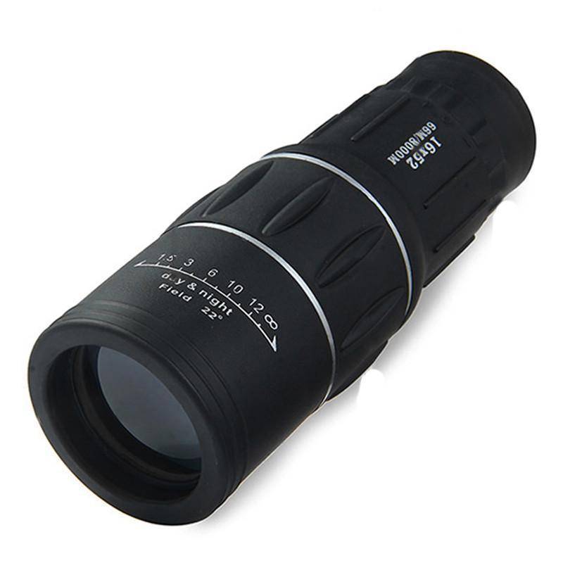 52mm Dual Focus Monocular Telescope with 16x Magnification