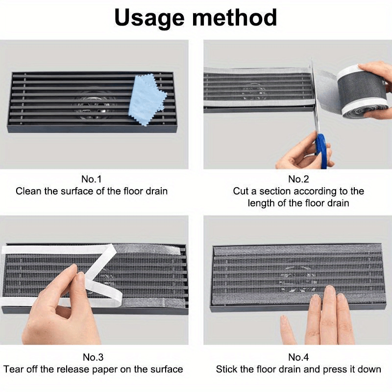 Self-Adhesive Drain Protection Grate 5 m