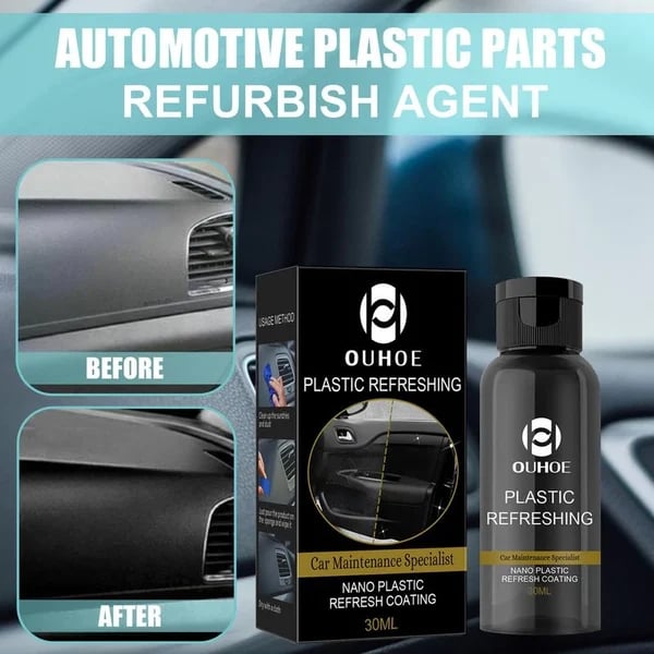 Car Plastic Revitalizer – Set of 2