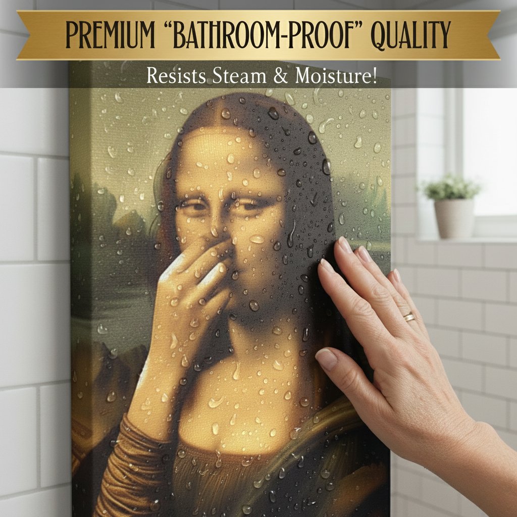 LumiLuxe™ Bathroom Canvas — Turn Every Visit into a Splash of Laughter and Style
