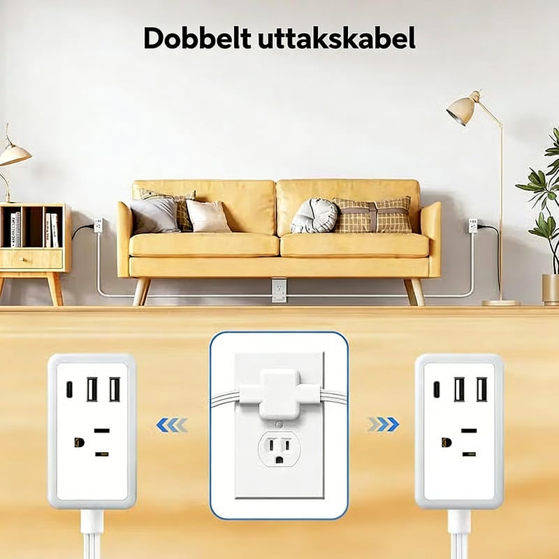 Power Hub - Eliminate Cable Clutter for Unlimited Energy Anywhere