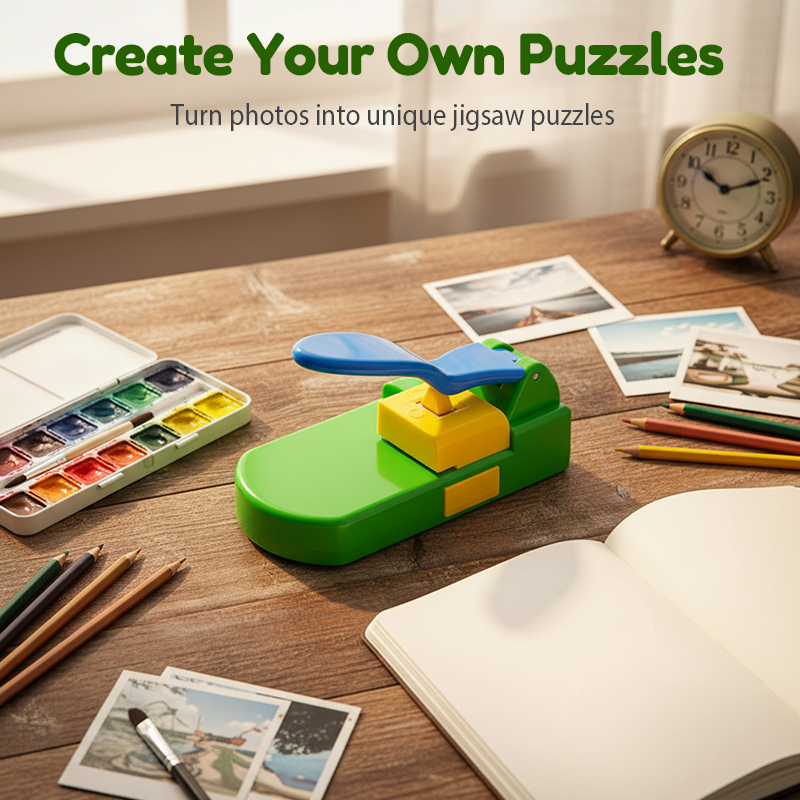 DIY Puzzle Creator with Storage – Design Your Own Puzzles