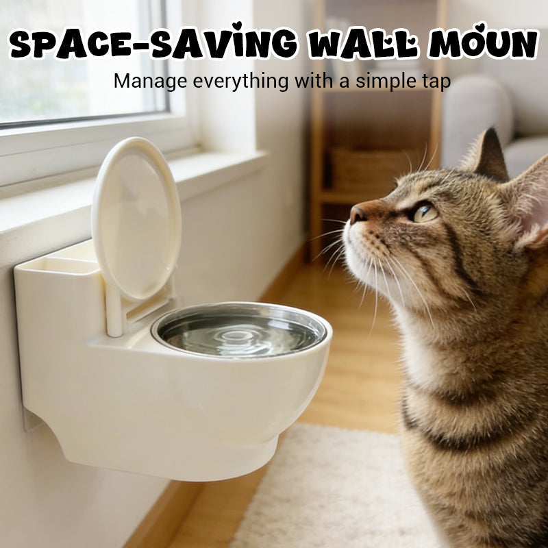 Stylish Cat Food Holder – Transform Mealtime into an Elegant Highlight