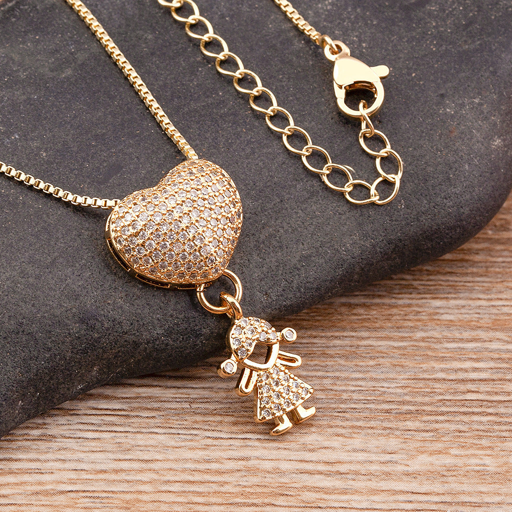 CelestaRay™ Necklace — Carry Your Children’s Love as a Radiant, Everlasting Embrace