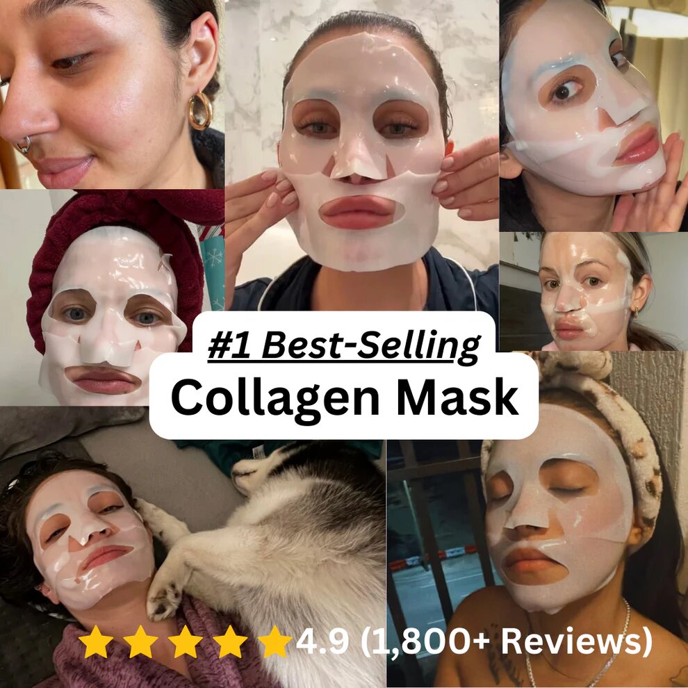 noirwild Bio Collagen Mask™ — Wake Up to Firmer, Radiant Skin That Commands Attention