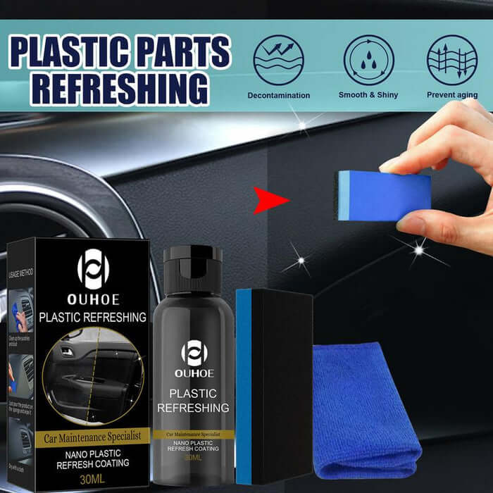 RevitaShine™ Plastic Coating — Restore Your Car’s Glow and Protect It from Fading Forever
