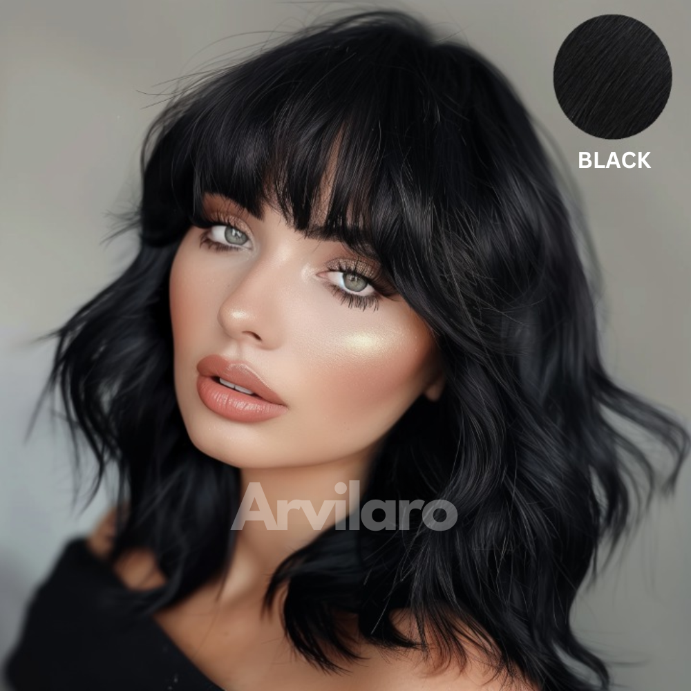 Arvilaro Clip-On Bangs (100% Real Hair)