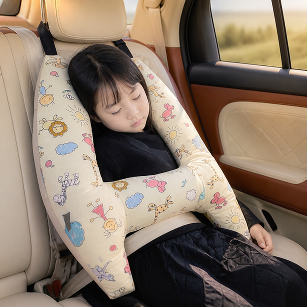 SnugNest™ Car Pillow — Turn Every Trip into Your Child’s Calmest, Coziest Adventure