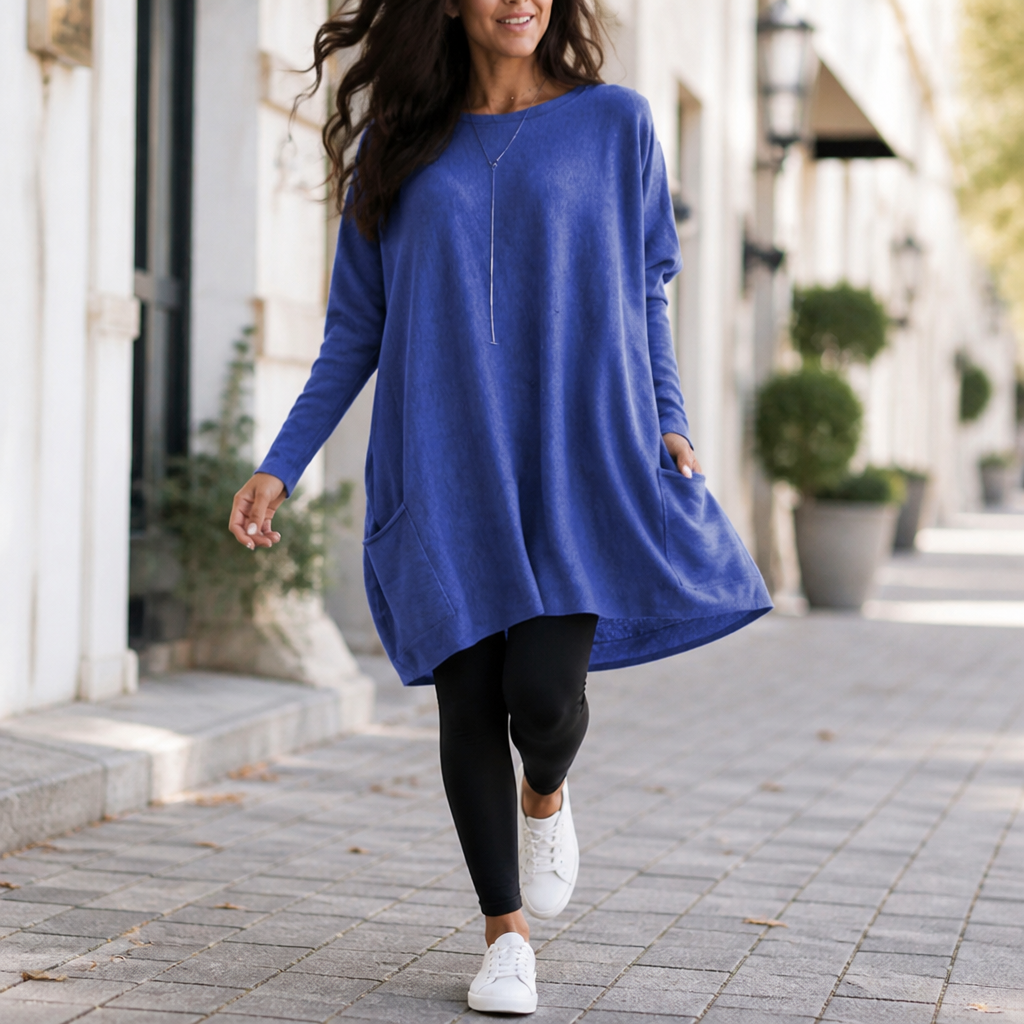 VeluraEase™ PocketBlouse — Feel Freedom and Confidence Wrapped in Silky Soft Comfort All Day