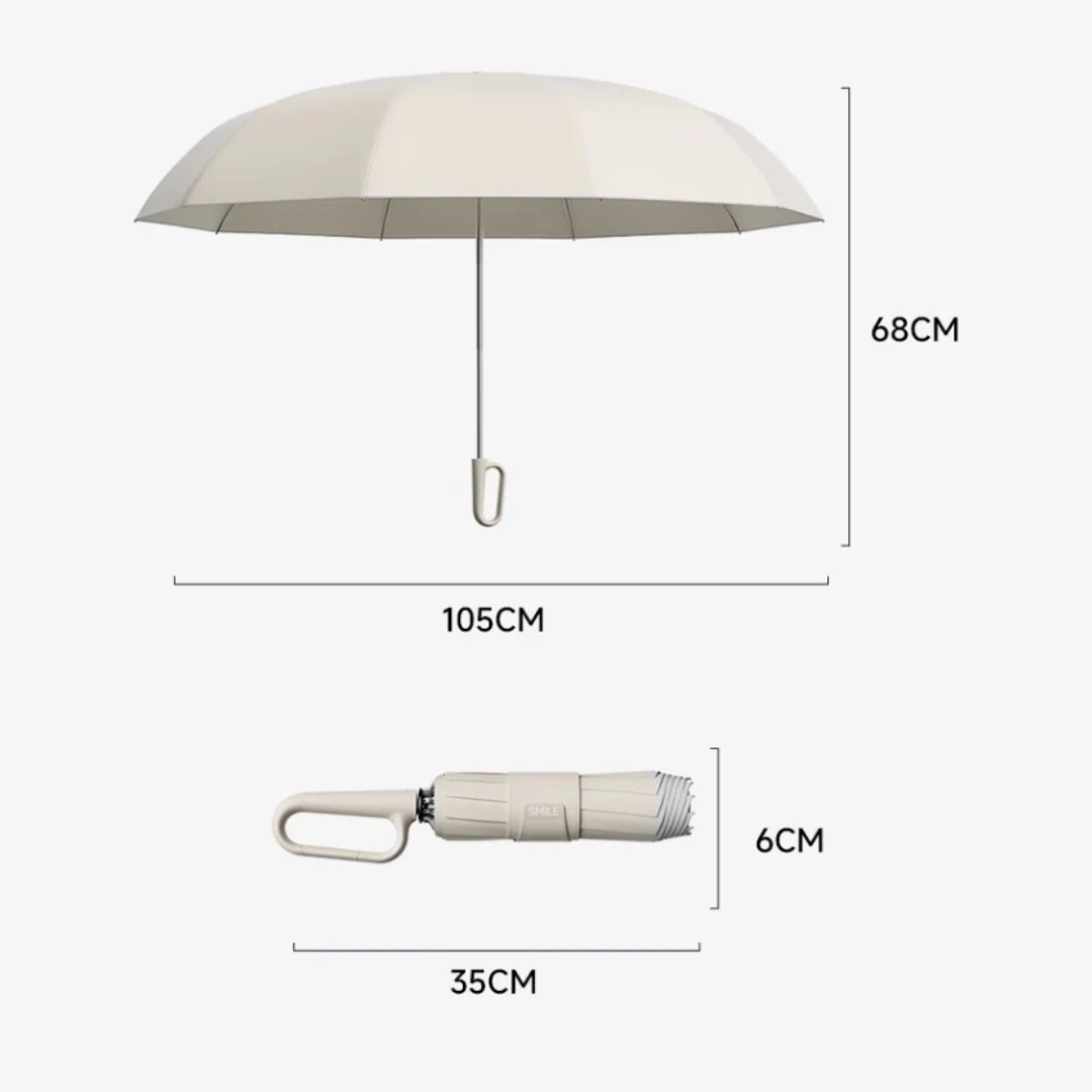 Windproof Storm Umbrella for Harsh Weather Conditions