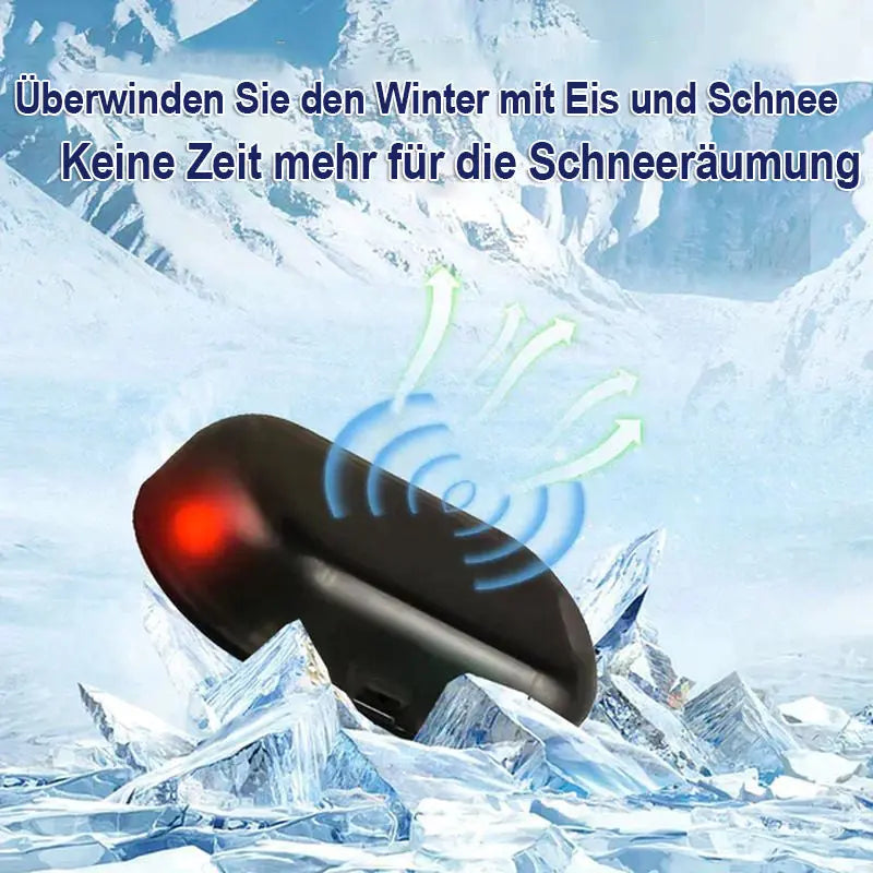 Solar-Powered Snow Clearing Tool with Electromagnetic Interference Technology
