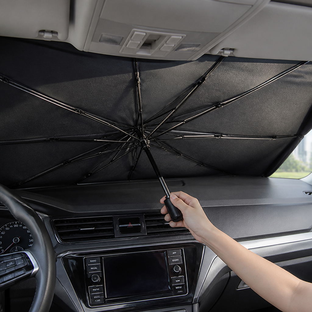 ShadeShield™ — Step Into Instant Coolness and Save Your Car from Sun Damage