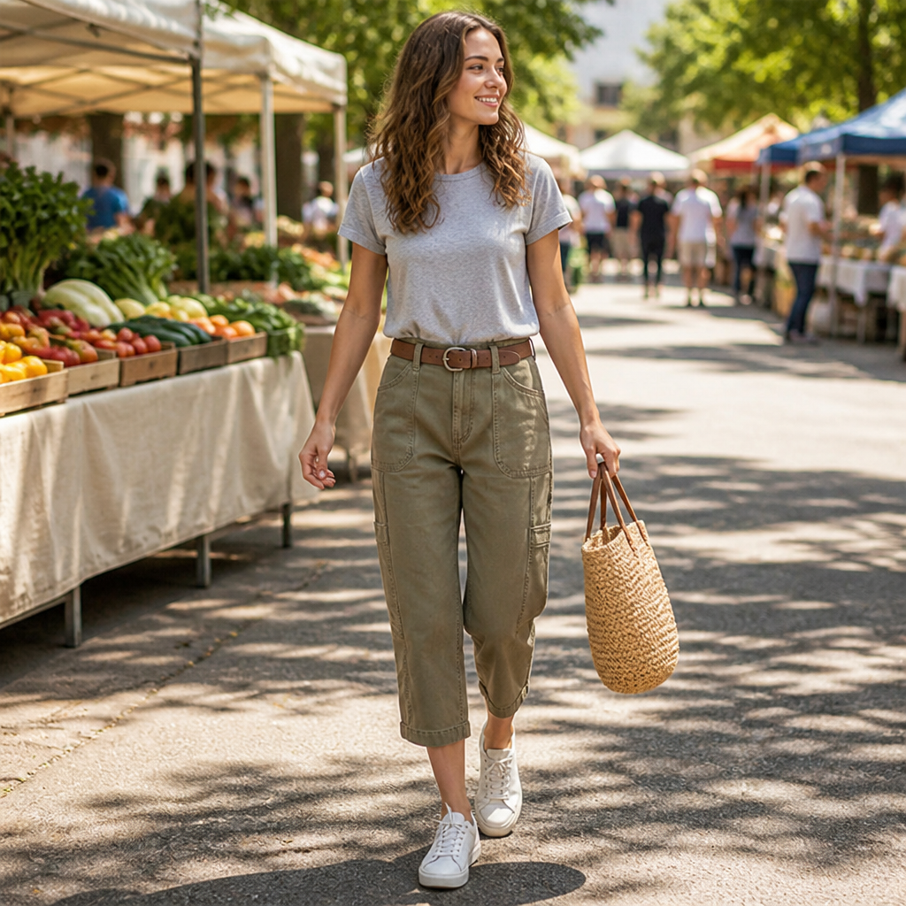 VeranoVibe™ Cargo Capris — Move Freely, Stay Cool, and Carry Everything You Need Without the Bulk