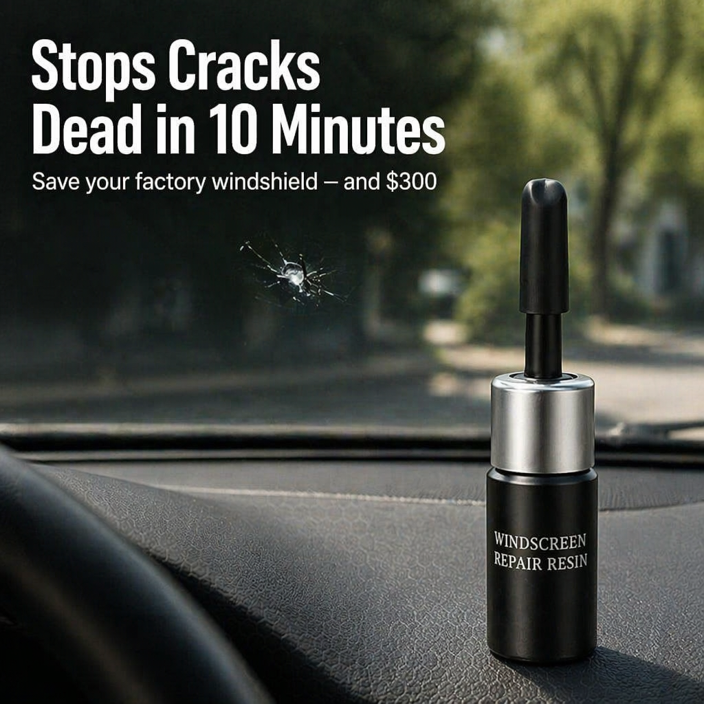 CrystalArmor™ — Stop Cracks Spreading and Save $300+ on Windshield Replacement