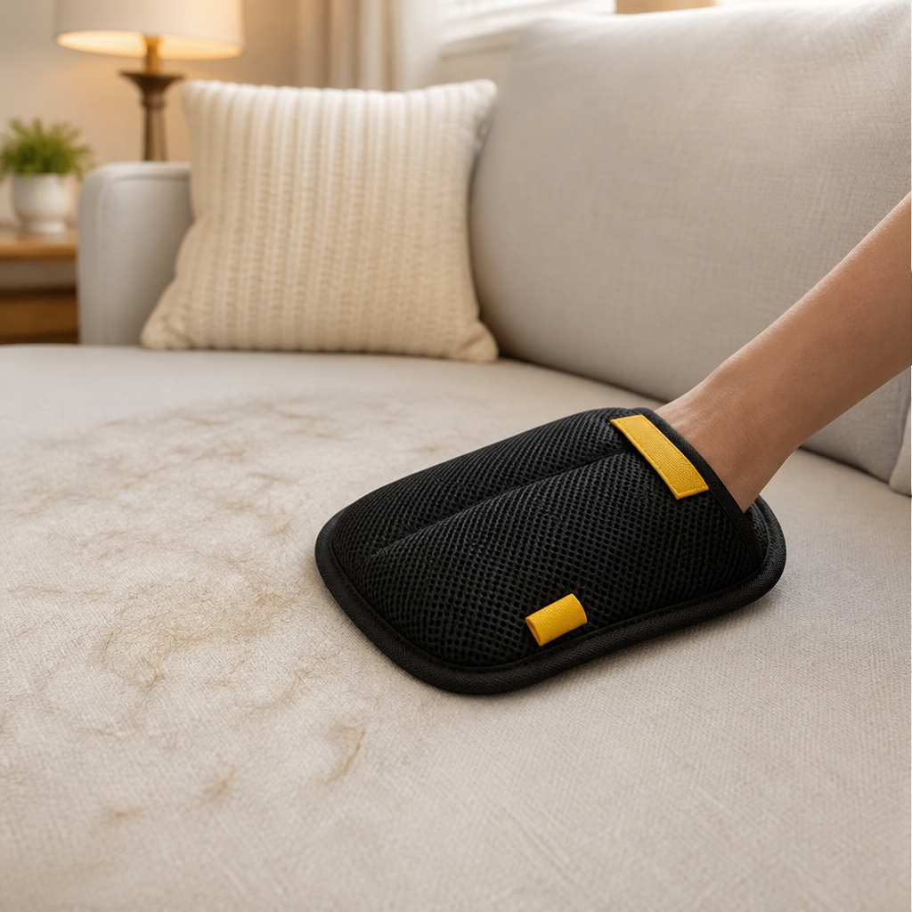 FurEase™ Glove — Instantly Melt Away Pet Hair for a Spotless, Stress-Free Home